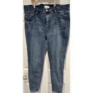 Habitual Jeans ELLI High Waist Plus Sz 16W 38 waist 27 inseam RN#120246 Y2K